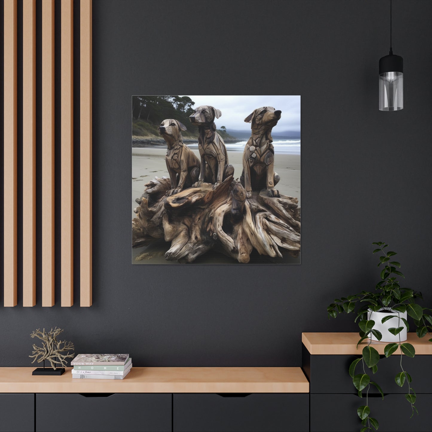 "Driftwood Dogs" Wall Art - Weave Got Gifts - Unique Gifts You Won’t Find Anywhere Else!