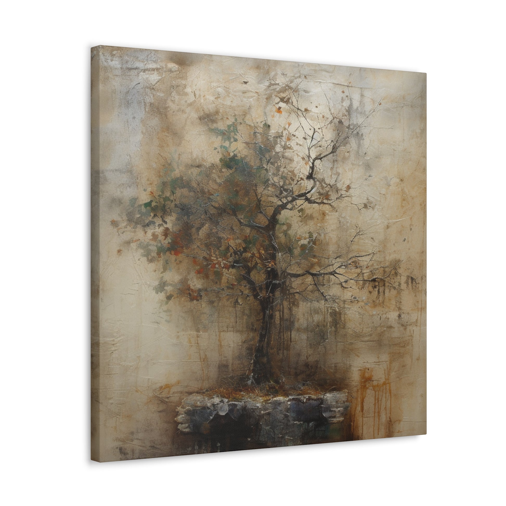 "Wabi Sabi Tree Painting" Wall Art - Weave Got Gifts - Unique Gifts You Won’t Find Anywhere Else!