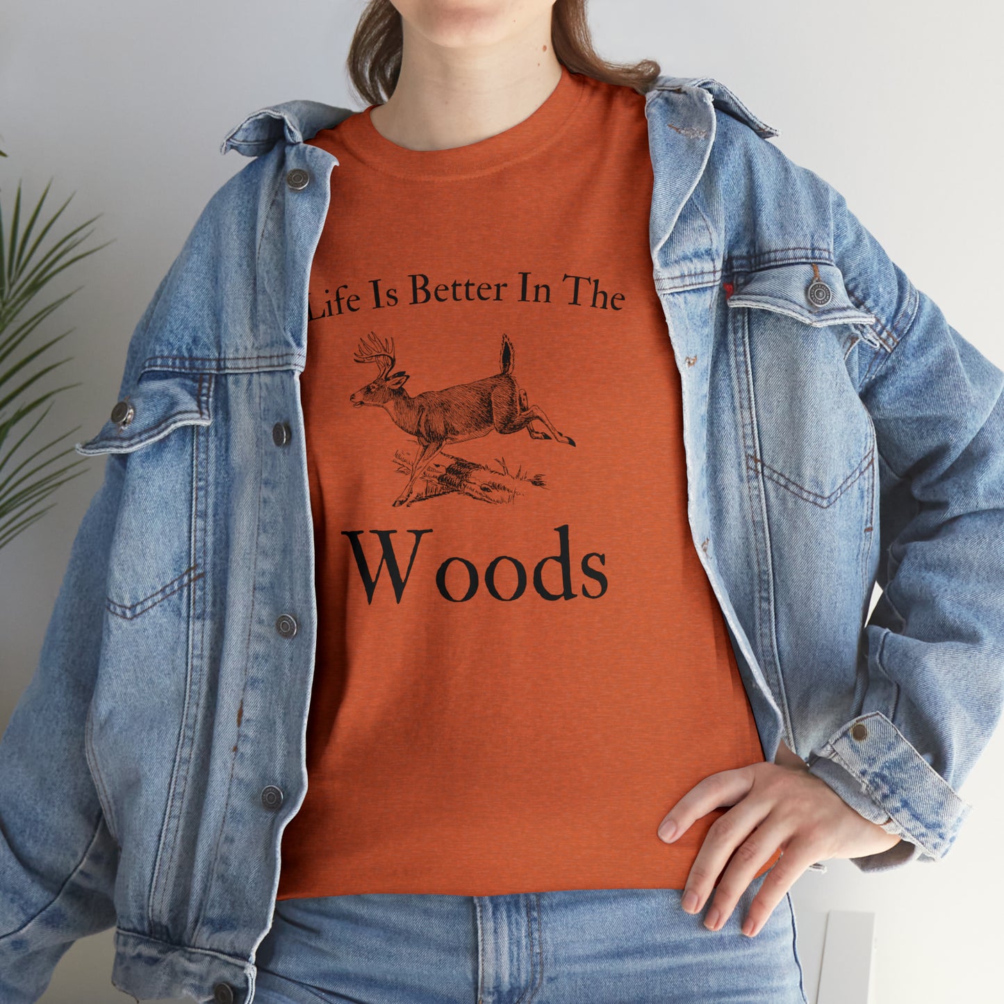 "Life Is Better In The Woods" T-Shirt - Weave Got Gifts - Unique Gifts You Won’t Find Anywhere Else!