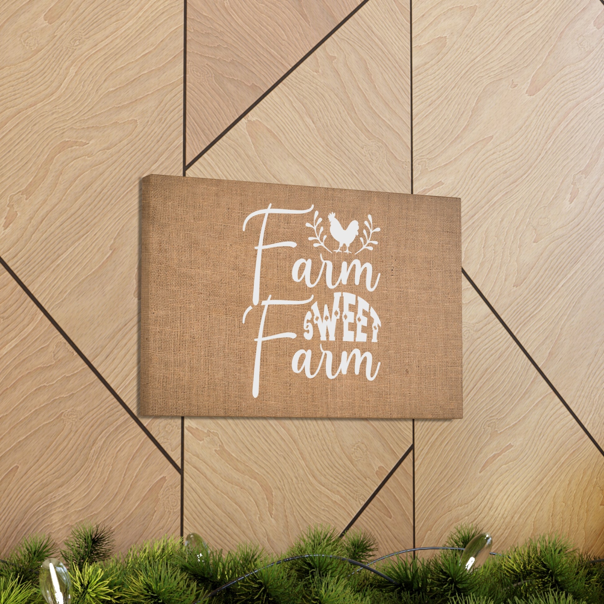 "Farm Sweet Farm" Wall Art - Weave Got Gifts - Unique Gifts You Won’t Find Anywhere Else!