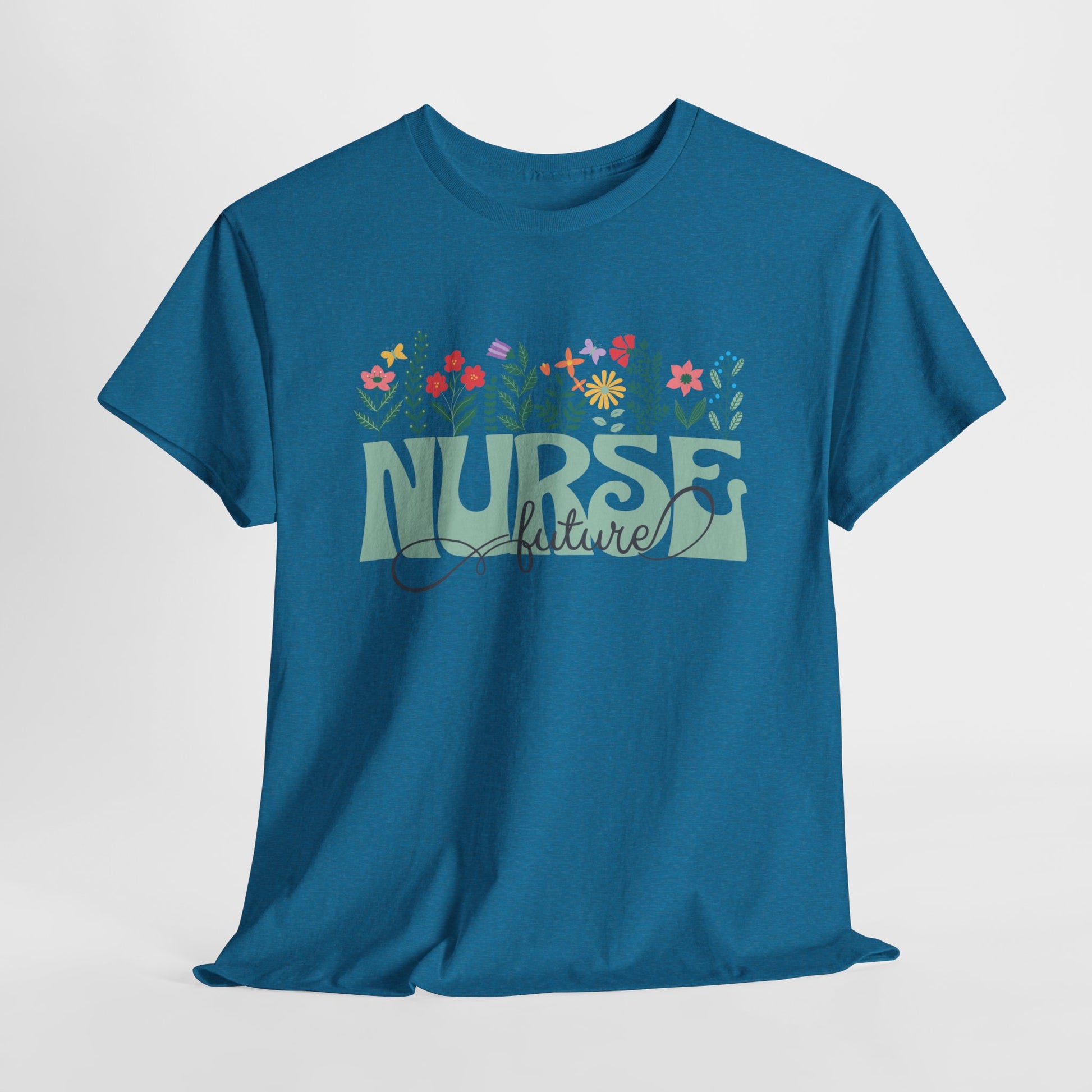 Future RN t-shirt with floral graphics
