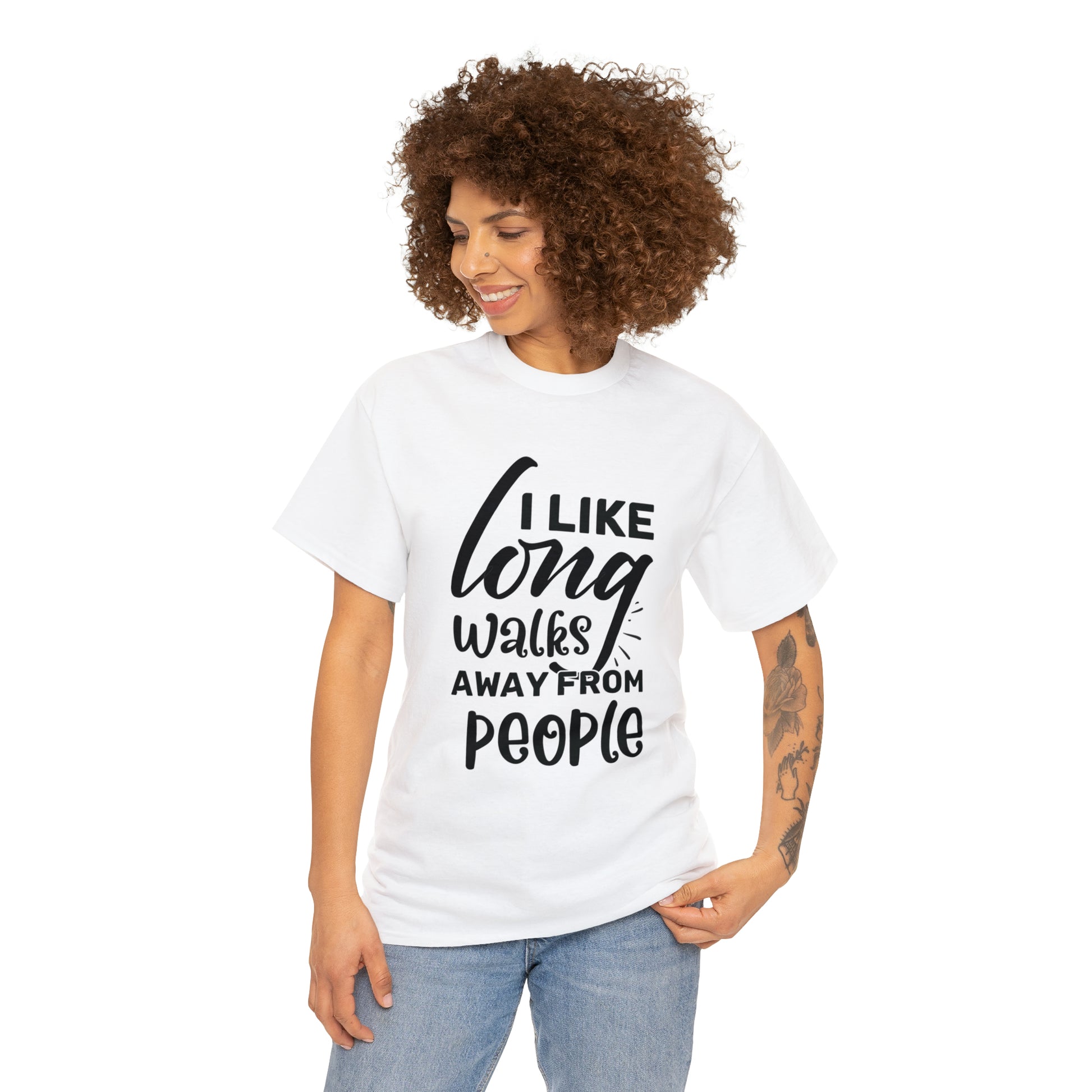 "I Like Long Walks Away From People" T-Shirt - Weave Got Gifts - Unique Gifts You Won’t Find Anywhere Else!