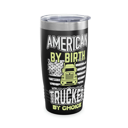 "American Trucker" Tumbler - Weave Got Gifts - Unique Gifts You Won’t Find Anywhere Else!