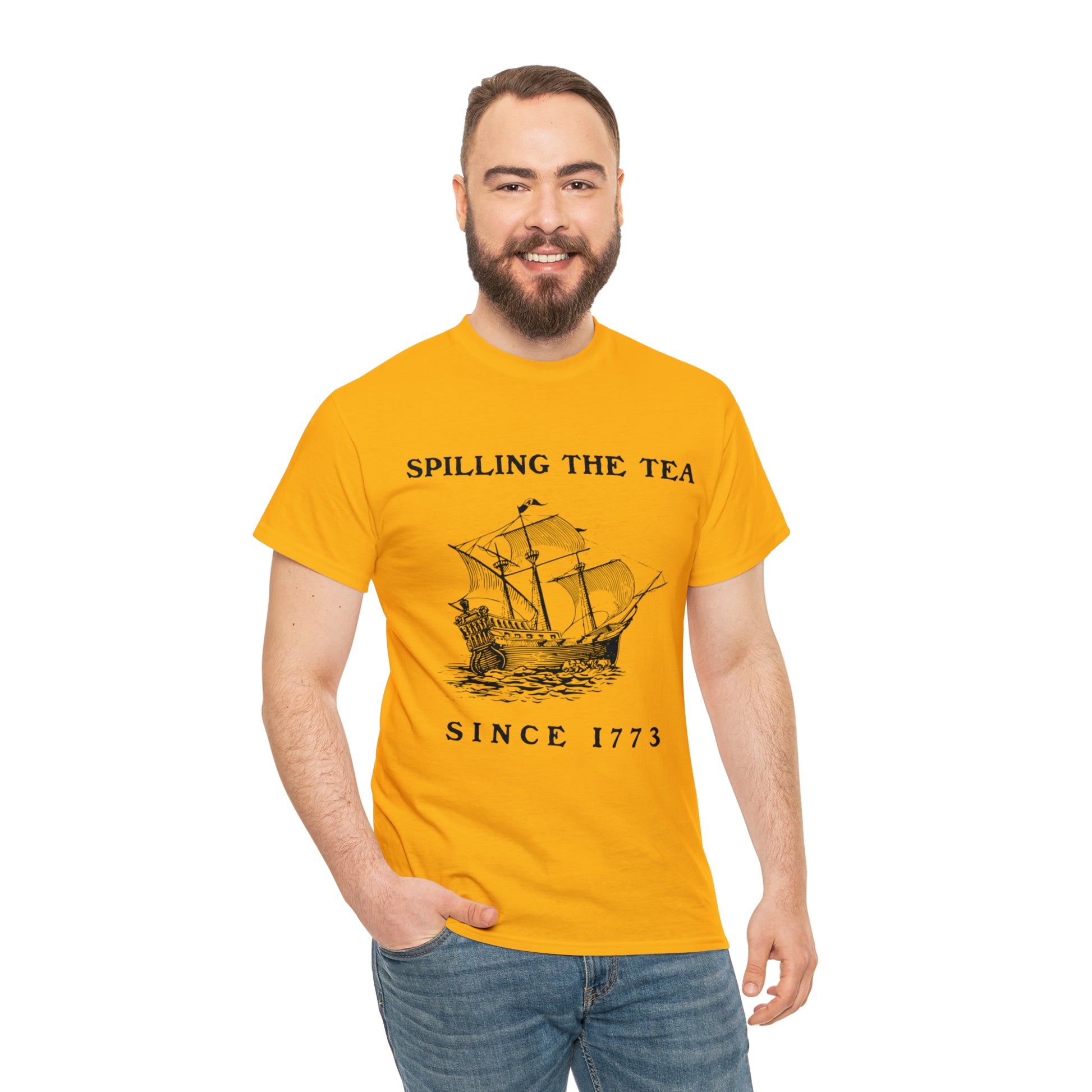 "Spilling The Tea, Since 1773" T-Shirt - Weave Got Gifts - Unique Gifts You Won’t Find Anywhere Else!