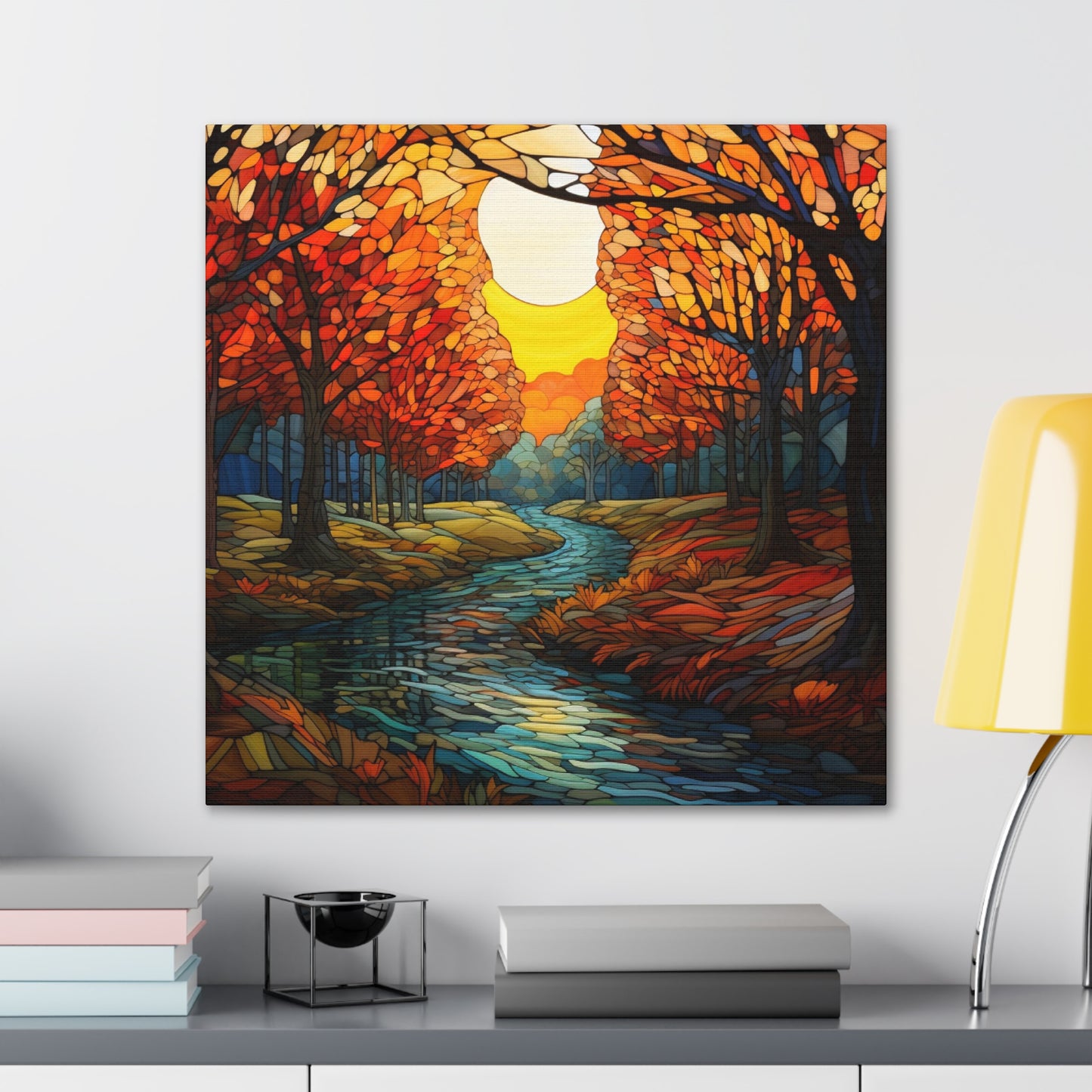 "River Sunset" Wall Art - Weave Got Gifts - Unique Gifts You Won’t Find Anywhere Else!