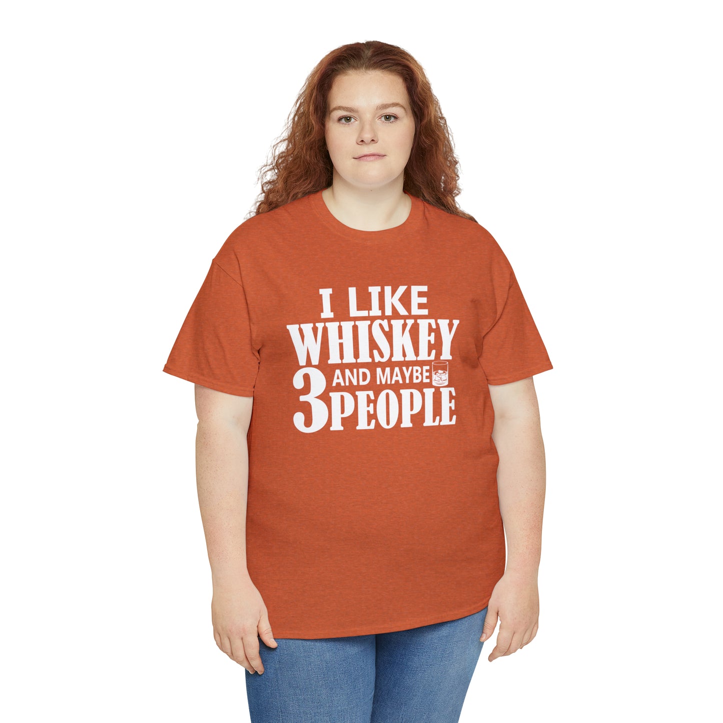 "I Like Whiskey & Like 3 People" T-Shirt - Weave Got Gifts - Unique Gifts You Won’t Find Anywhere Else!