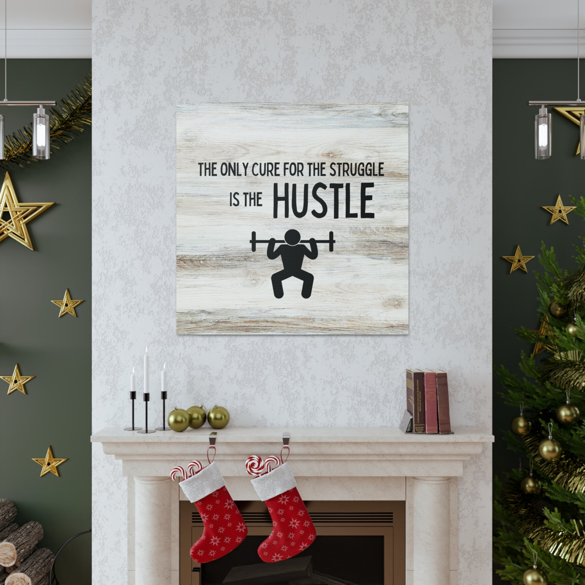 "Hustle" Wall Art - Weave Got Gifts - Unique Gifts You Won’t Find Anywhere Else!