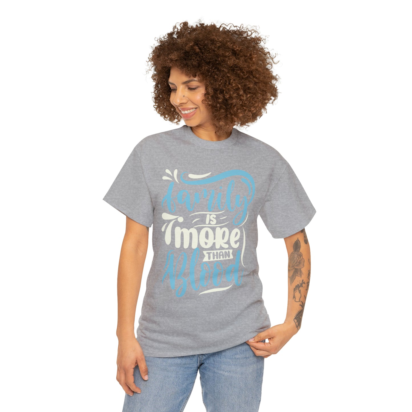 "Family Is More Than Blood" T-Shirt - Weave Got Gifts - Unique Gifts You Won’t Find Anywhere Else!