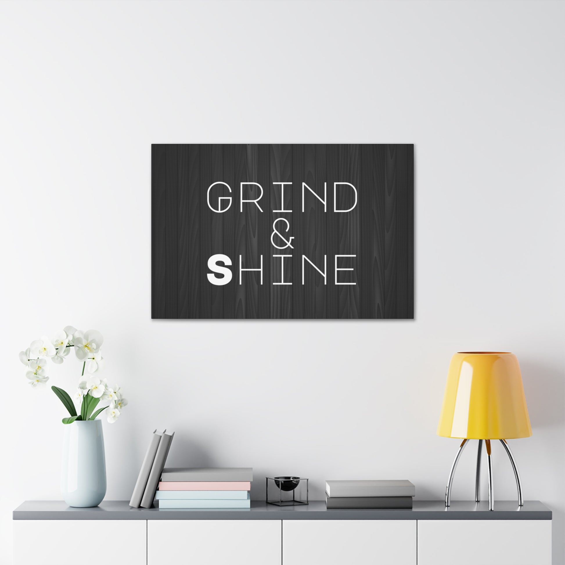 "Grind & Shine" Wall Art - Weave Got Gifts - Unique Gifts You Won’t Find Anywhere Else!