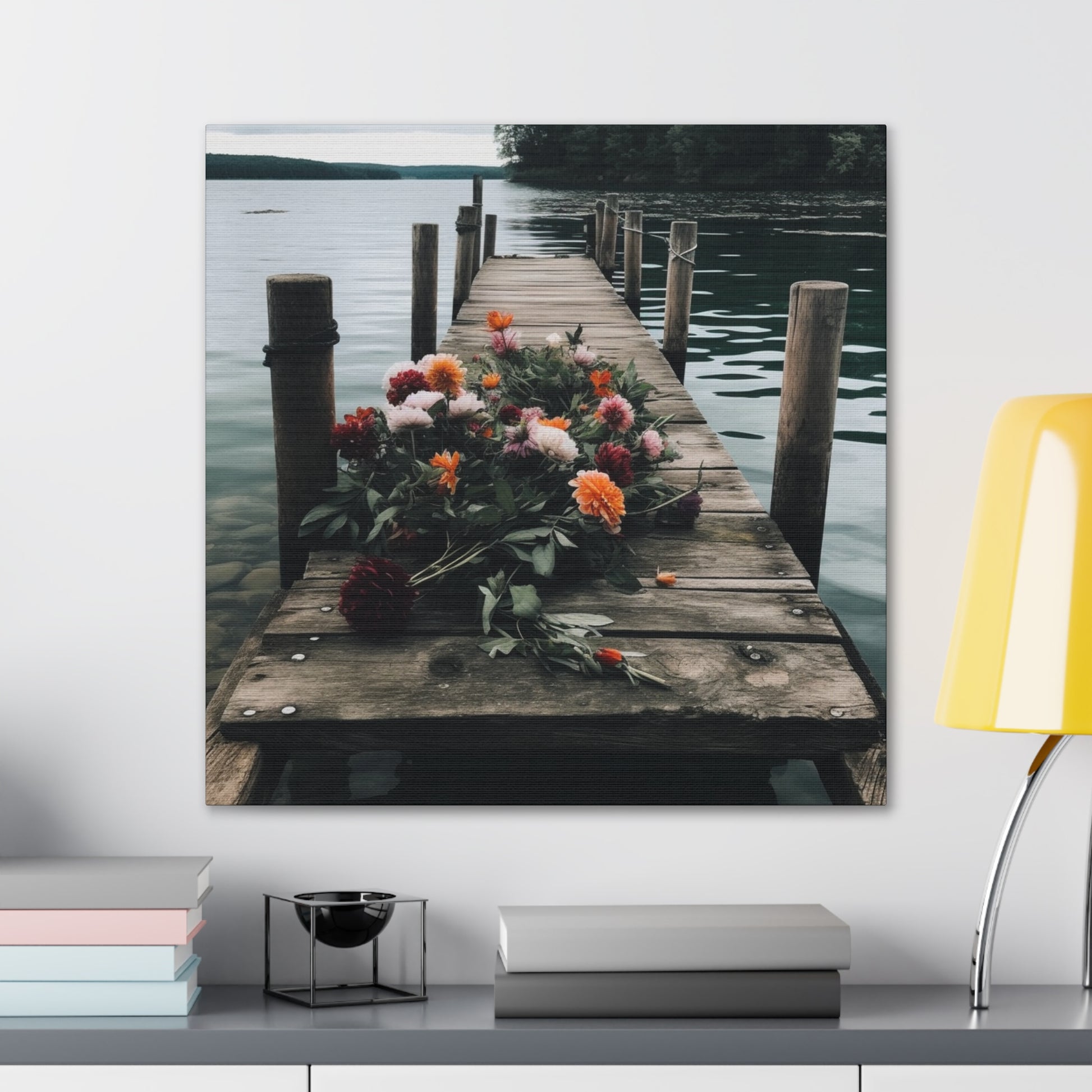 "Romantic Lake Photo" Wall Art - Weave Got Gifts - Unique Gifts You Won’t Find Anywhere Else!