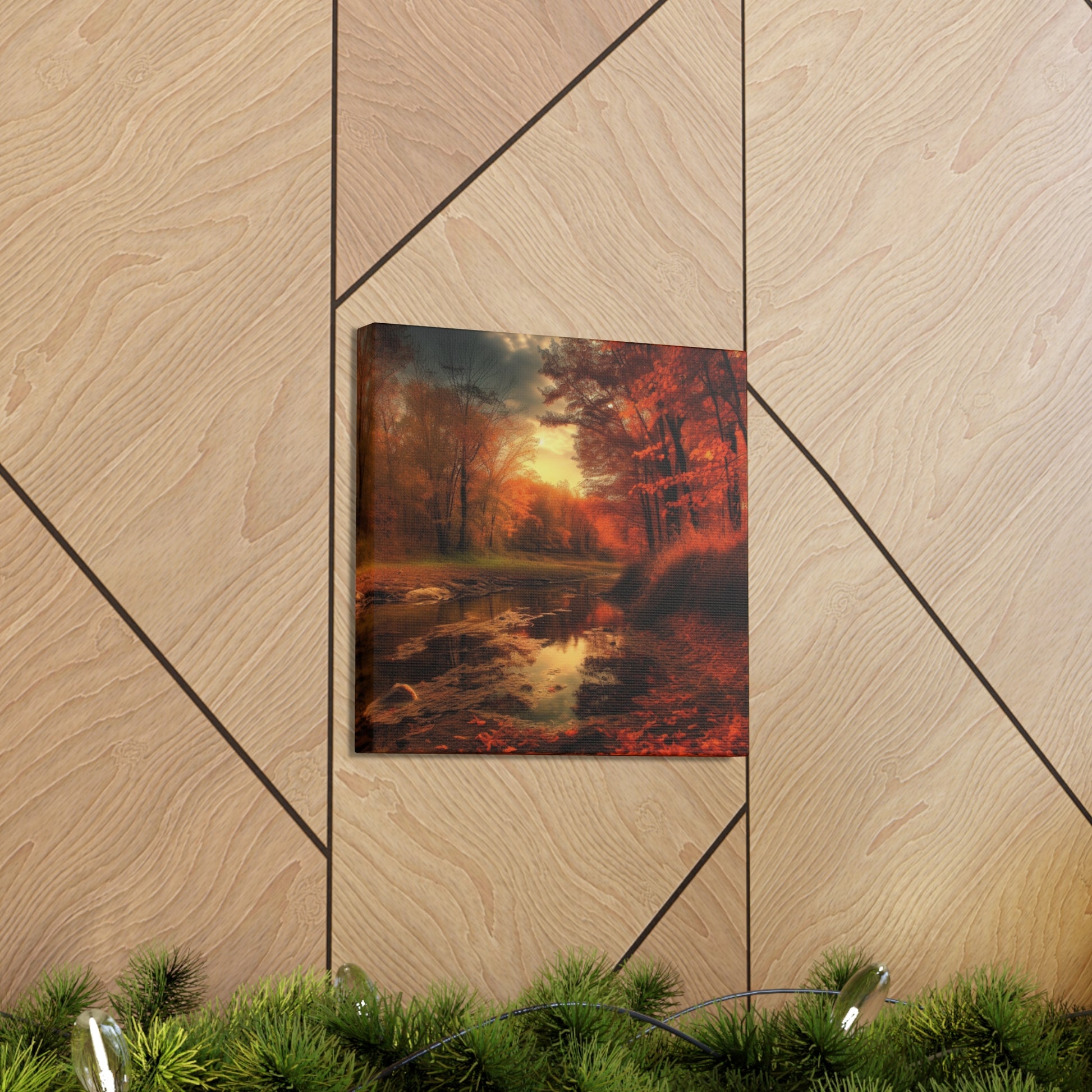 "Sunset Forest" Canvas Wall Art - Weave Got Gifts - Unique Gifts You Won’t Find Anywhere Else!