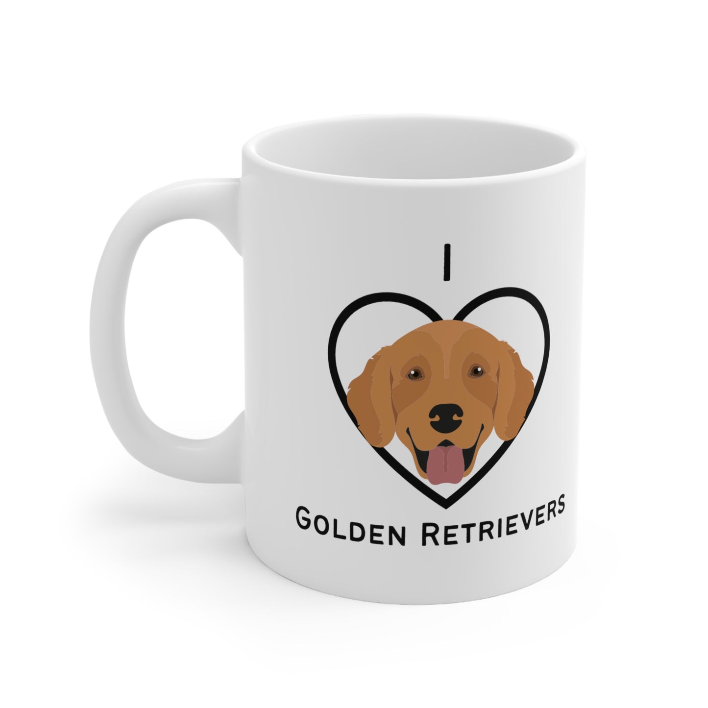 "I Love Golden Retrievers" Coffee Mug - Weave Got Gifts - Unique Gifts You Won’t Find Anywhere Else!