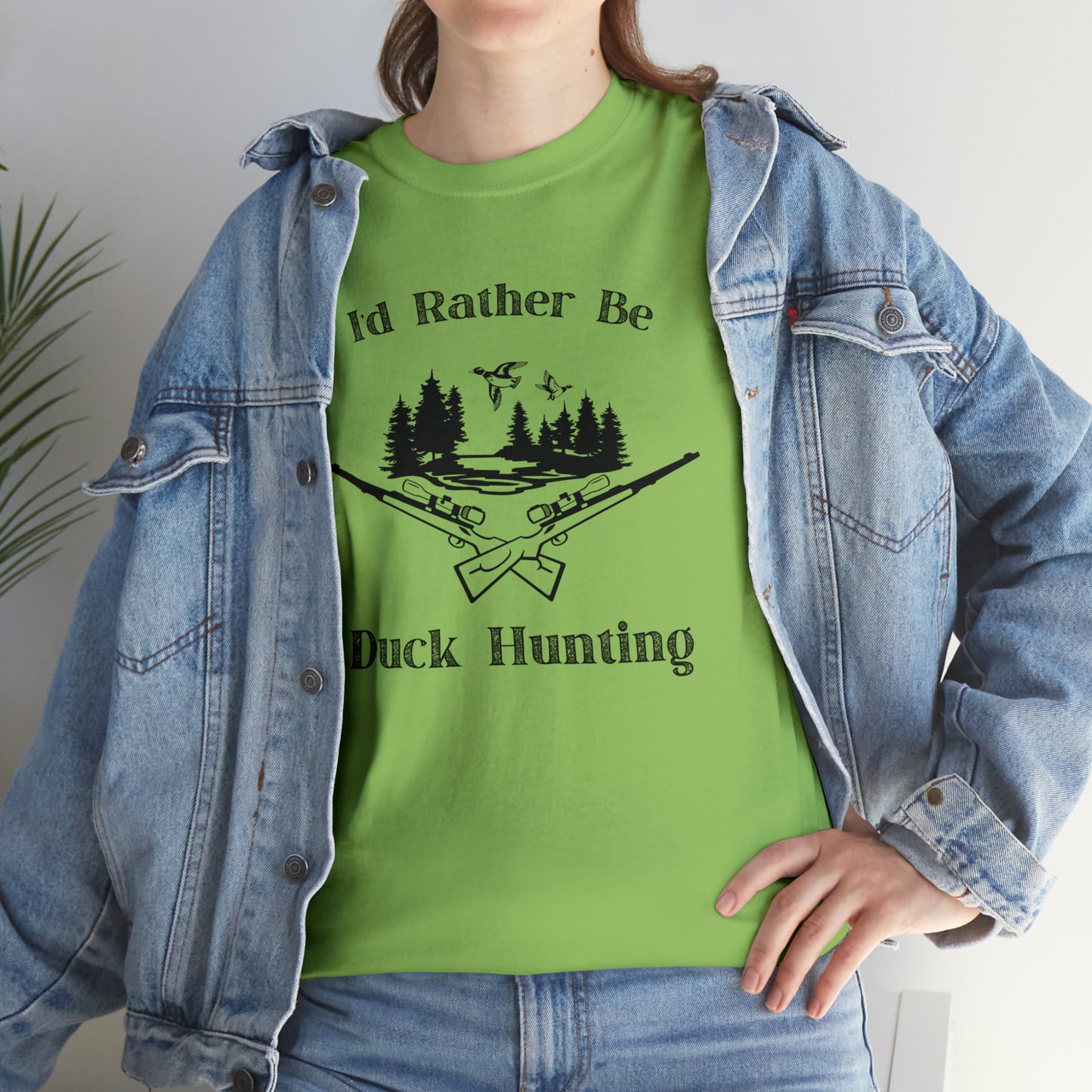 "I'd Rather Be Duck Hunting" T-Shirt - Weave Got Gifts - Unique Gifts You Won’t Find Anywhere Else!