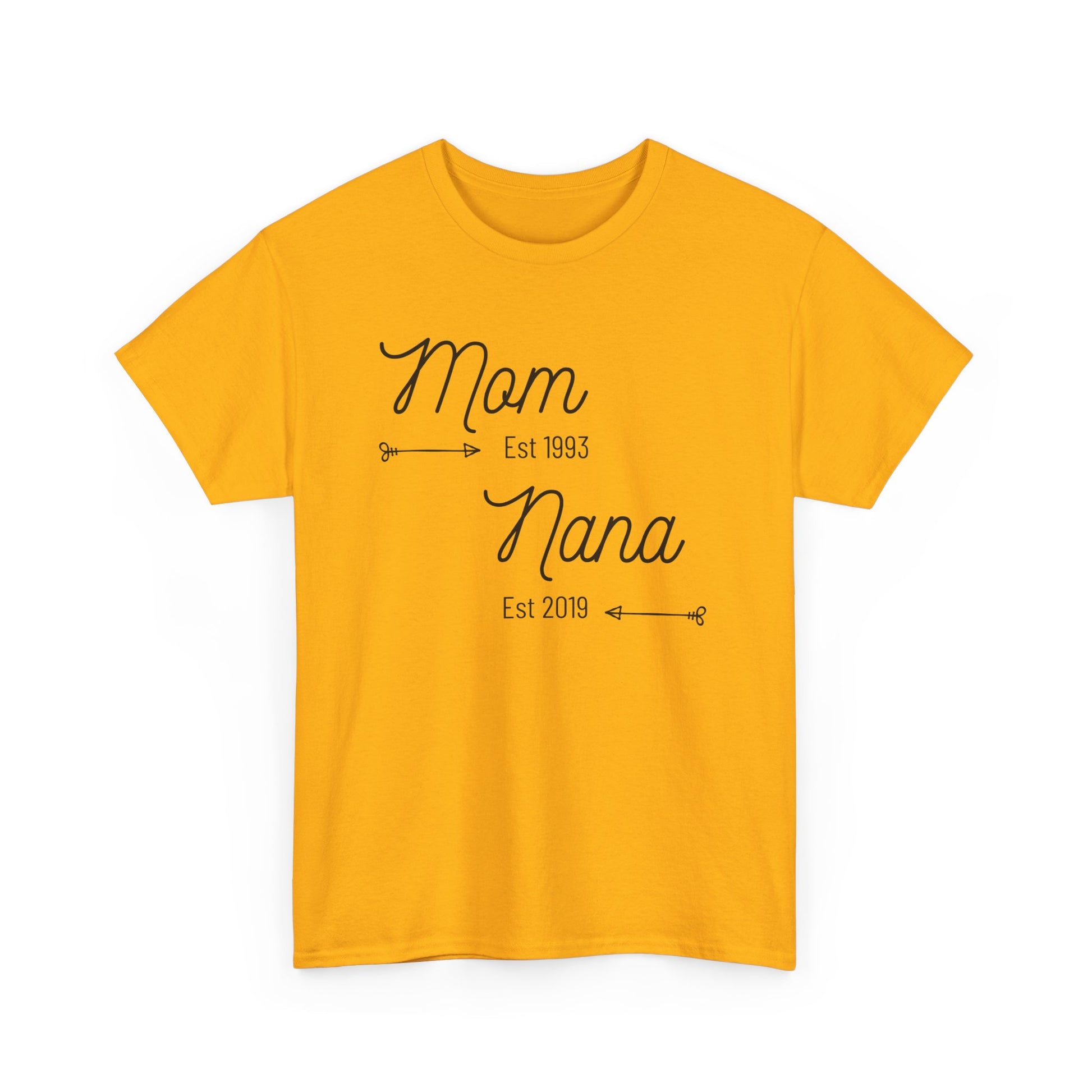 Personalized nana t-shirt for gifts
