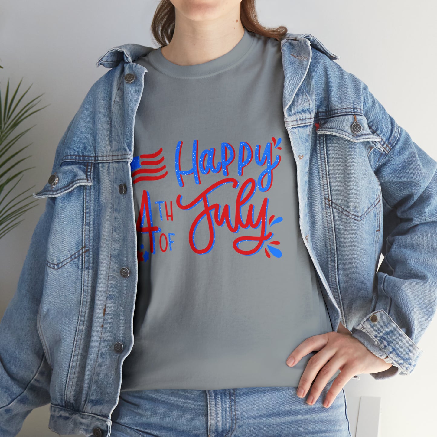 "Happy 4th Of July" T-Shirt - Weave Got Gifts - Unique Gifts You Won’t Find Anywhere Else!