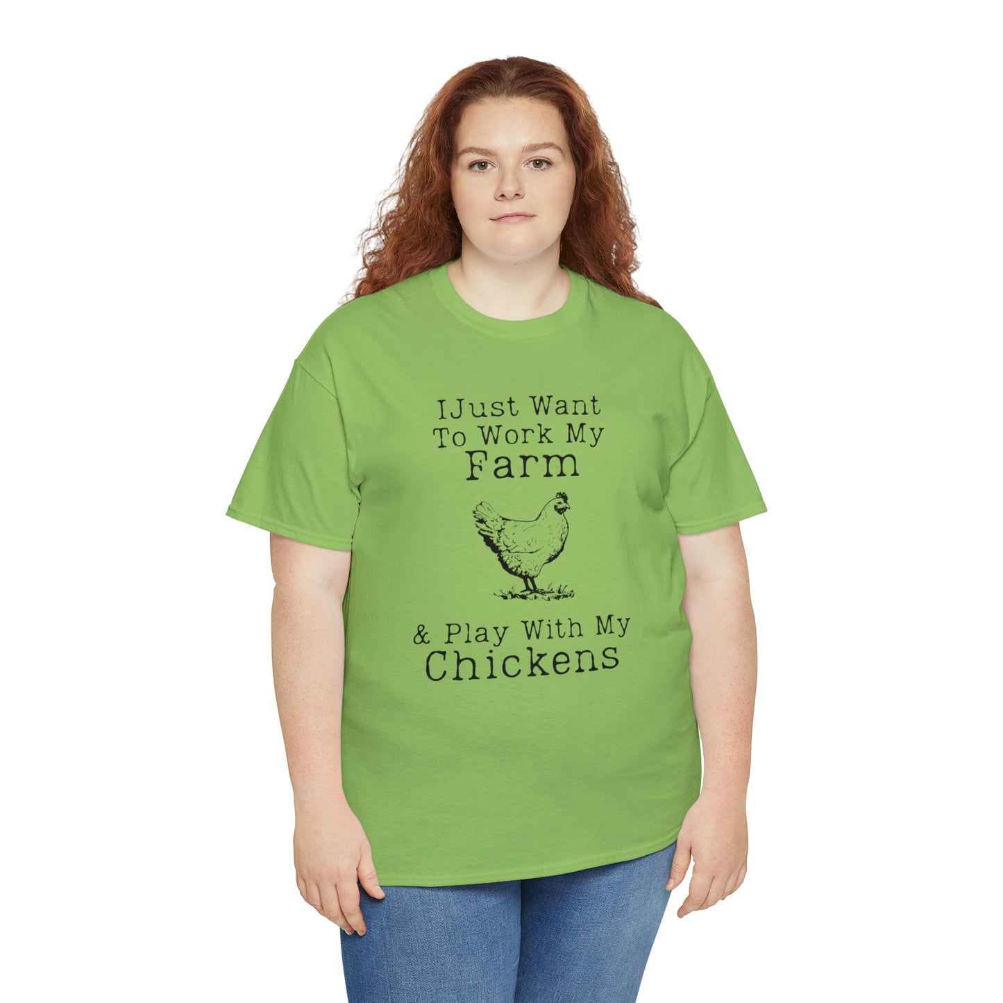 "Farm & Chickens" T-Shirt - Weave Got Gifts - Unique Gifts You Won’t Find Anywhere Else!