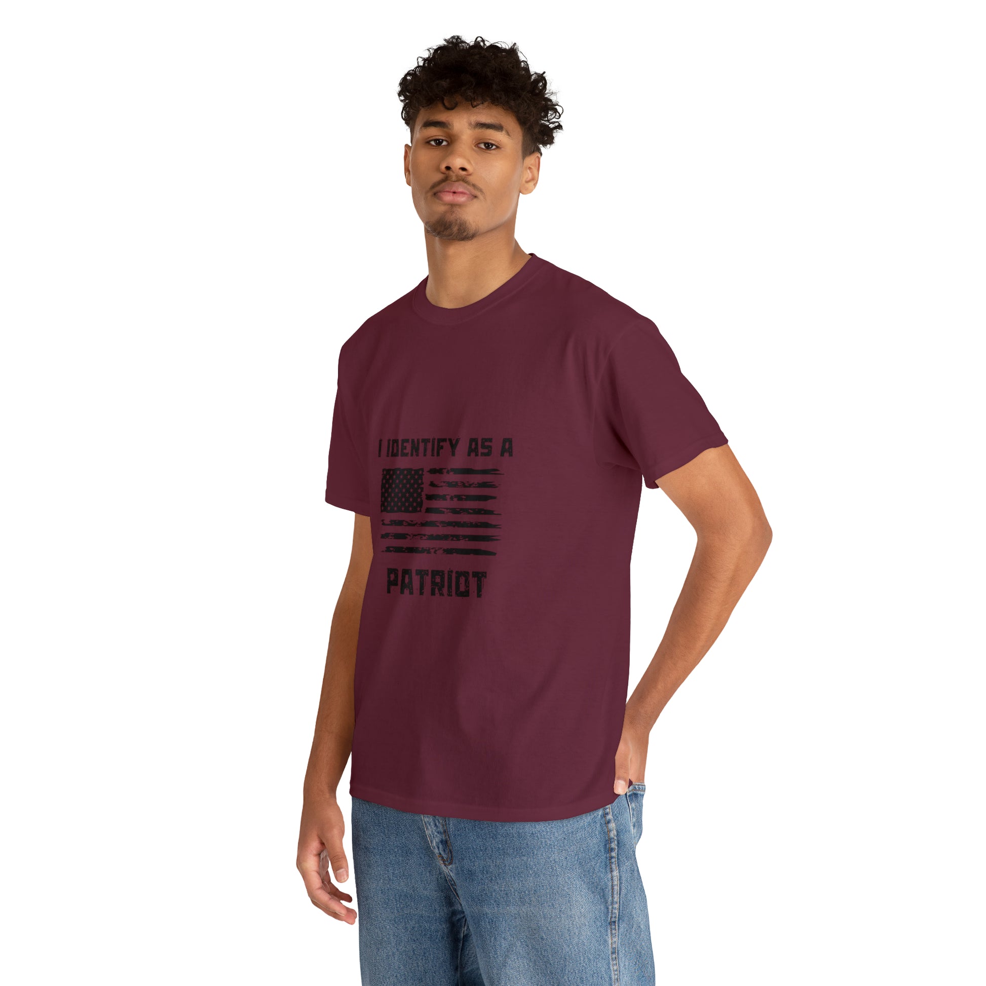 'I Identify As A Patriot" T-Shirt - Weave Got Gifts - Unique Gifts You Won’t Find Anywhere Else!