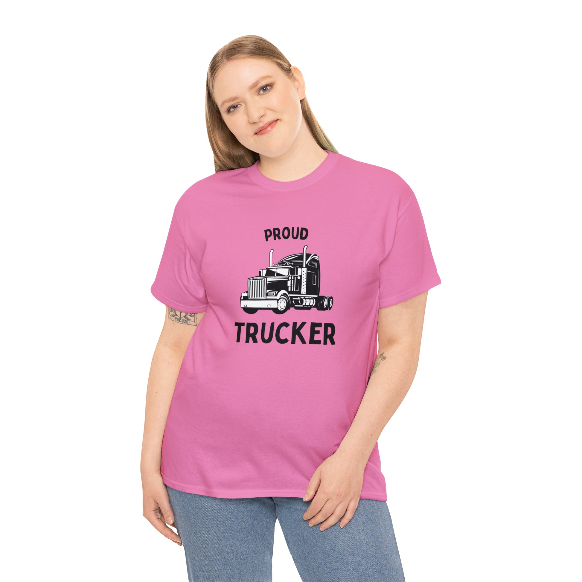 "Proud Trucker" T-Shirt - Weave Got Gifts - Unique Gifts You Won’t Find Anywhere Else!