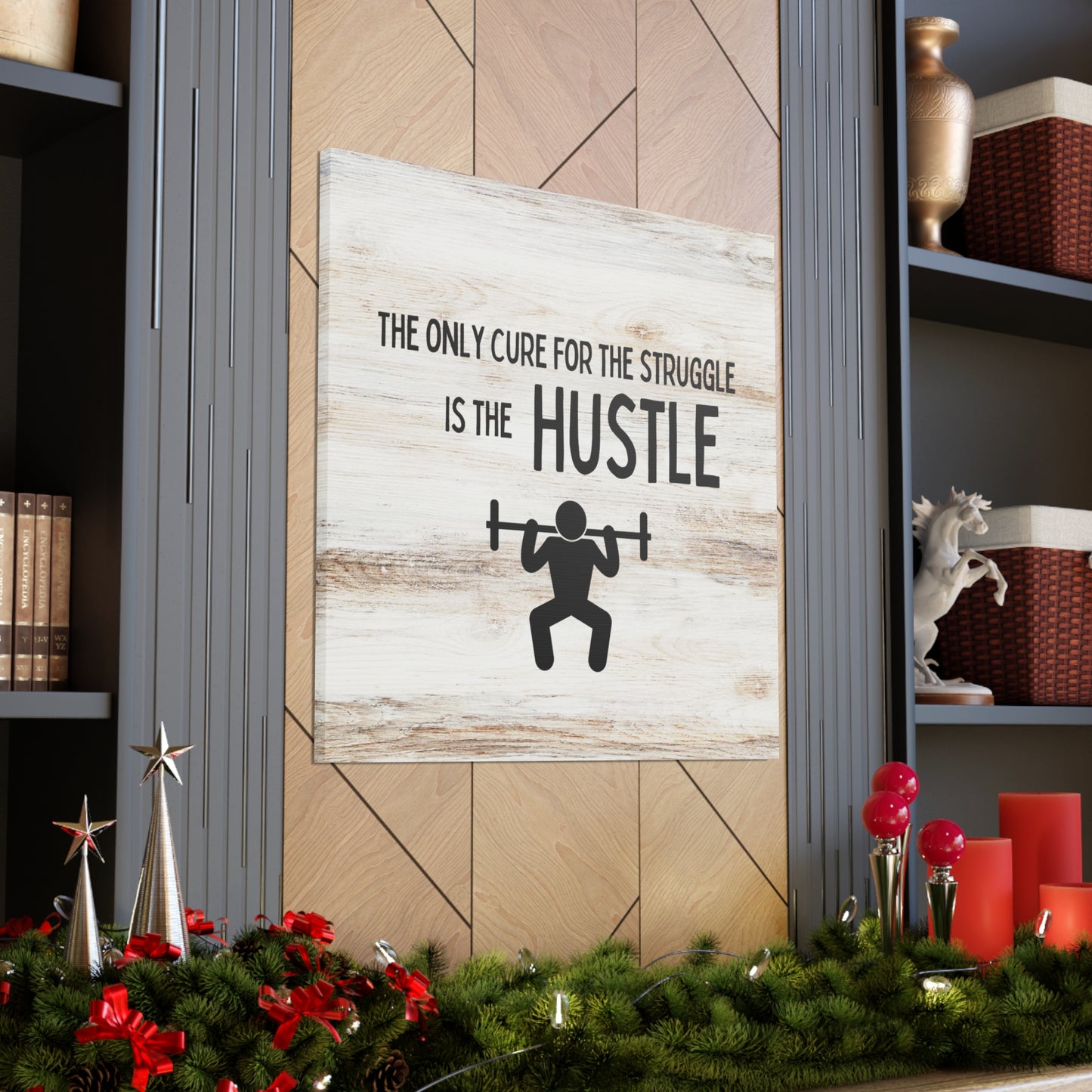 "Hustle" Wall Art - Weave Got Gifts - Unique Gifts You Won’t Find Anywhere Else!