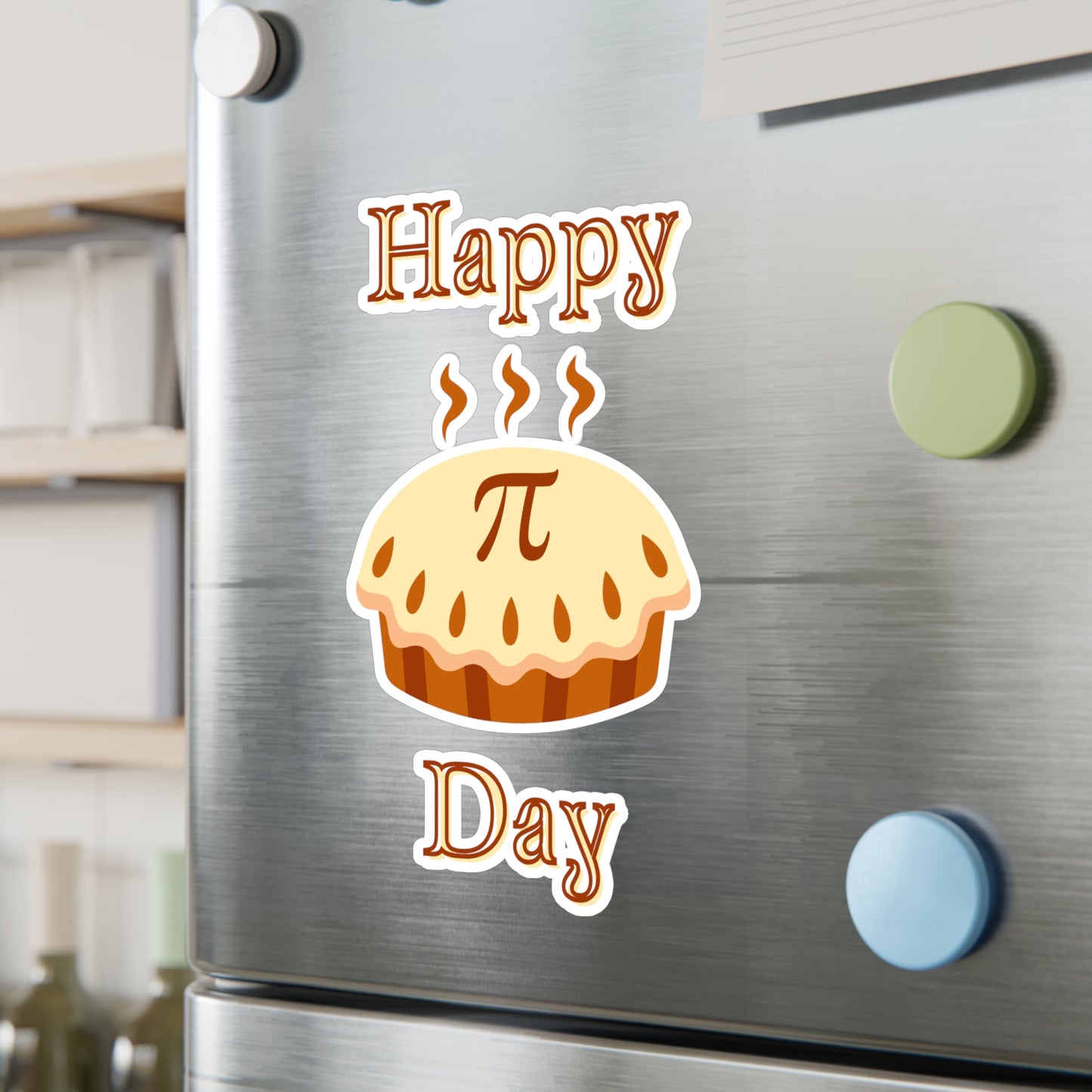 "Happy Pi Day" Kiss-Cut Vinyl Sticker - Weave Got Gifts - Unique Gifts You Won’t Find Anywhere Else!