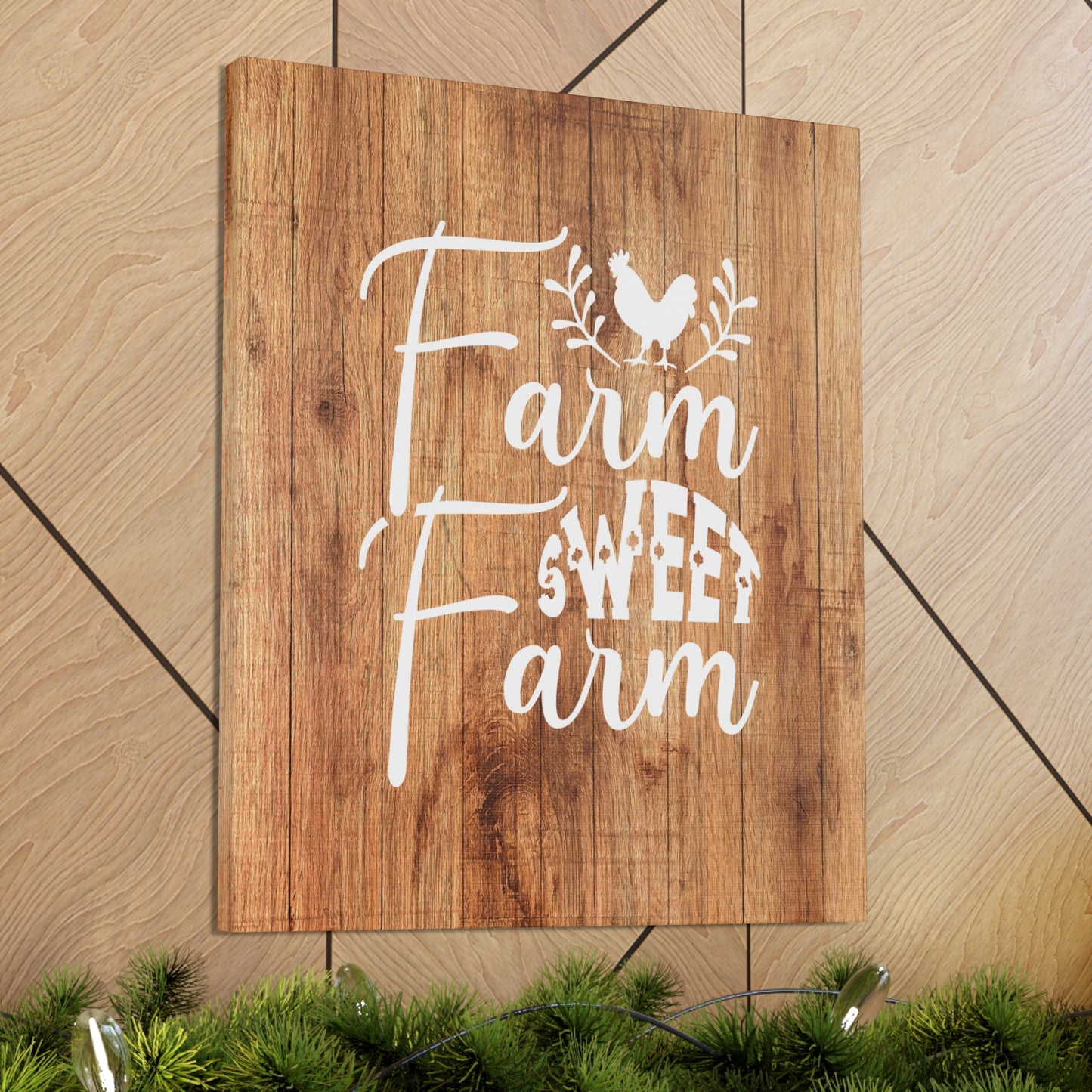 "Farm Sweet Farm" Wall Art - Weave Got Gifts - Unique Gifts You Won’t Find Anywhere Else!