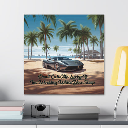 "Don't Call Me Lucky" Wall Art - Weave Got Gifts - Unique Gifts You Won’t Find Anywhere Else!