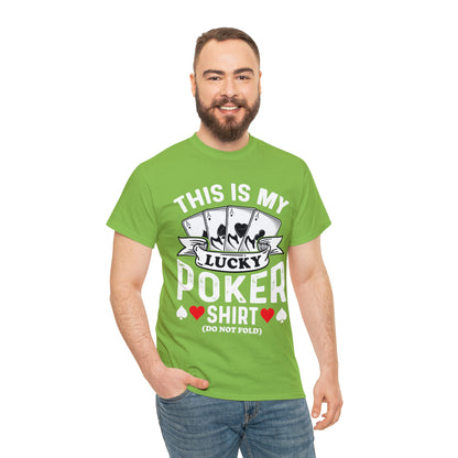 "Poker Shirt" T-Shirt - Weave Got Gifts - Unique Gifts You Won’t Find Anywhere Else!