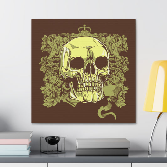 "Skull" Canvas Wall Art - Weave Got Gifts - Unique Gifts You Won’t Find Anywhere Else!