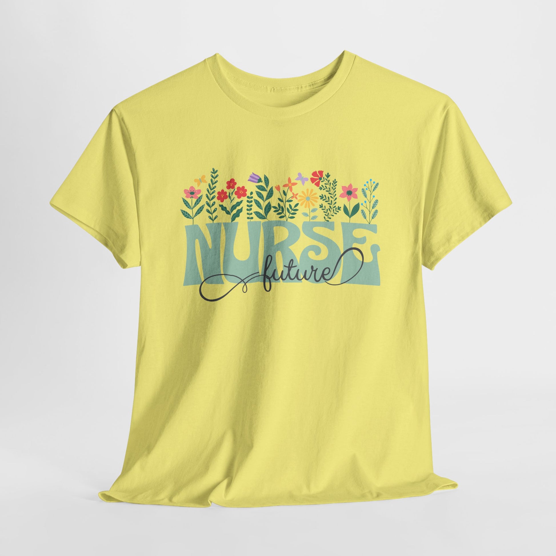 Floral future nurse shirt
