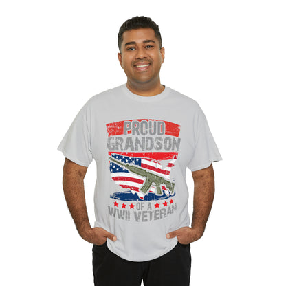 "Grandson Of WW2 Veteran" T-Shirt - Weave Got Gifts - Unique Gifts You Won’t Find Anywhere Else!