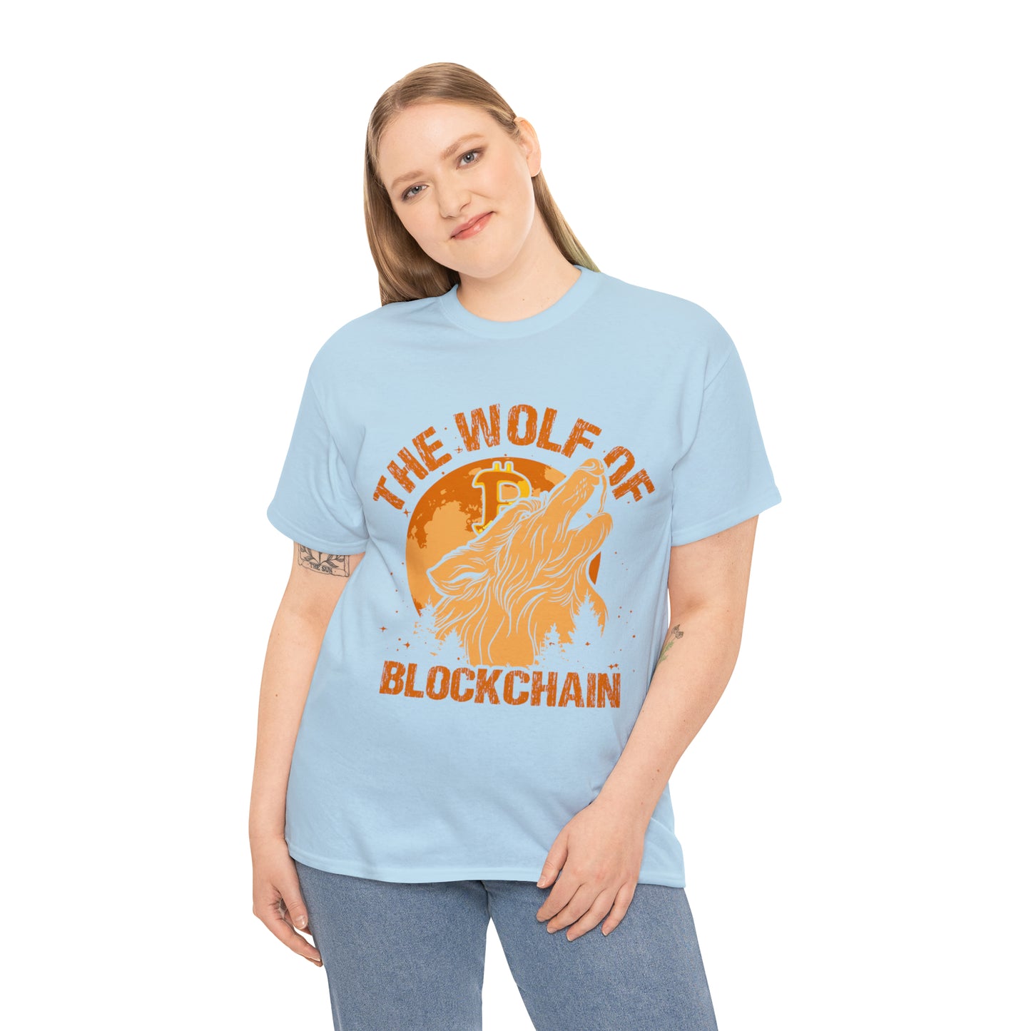 "The Wolf Of Blockchain" T-Shirt - Weave Got Gifts - Unique Gifts You Won’t Find Anywhere Else!