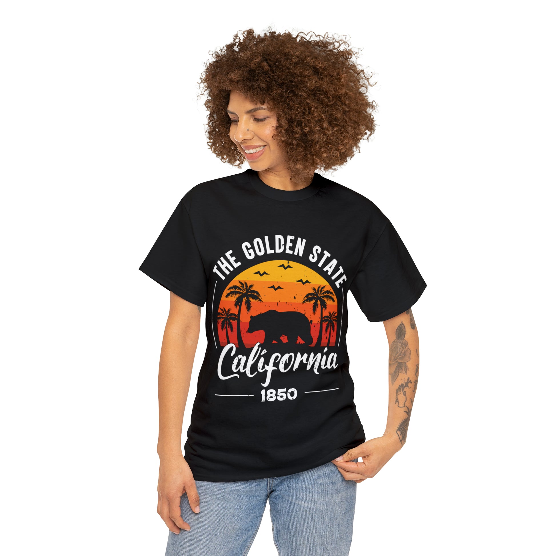 "The Golden State" T-Shirt - Weave Got Gifts - Unique Gifts You Won’t Find Anywhere Else!