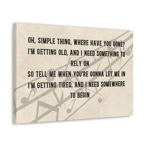 "Custom Song Lyrics" Wall Art - Weave Got Gifts - Unique Gifts You Won’t Find Anywhere Else!