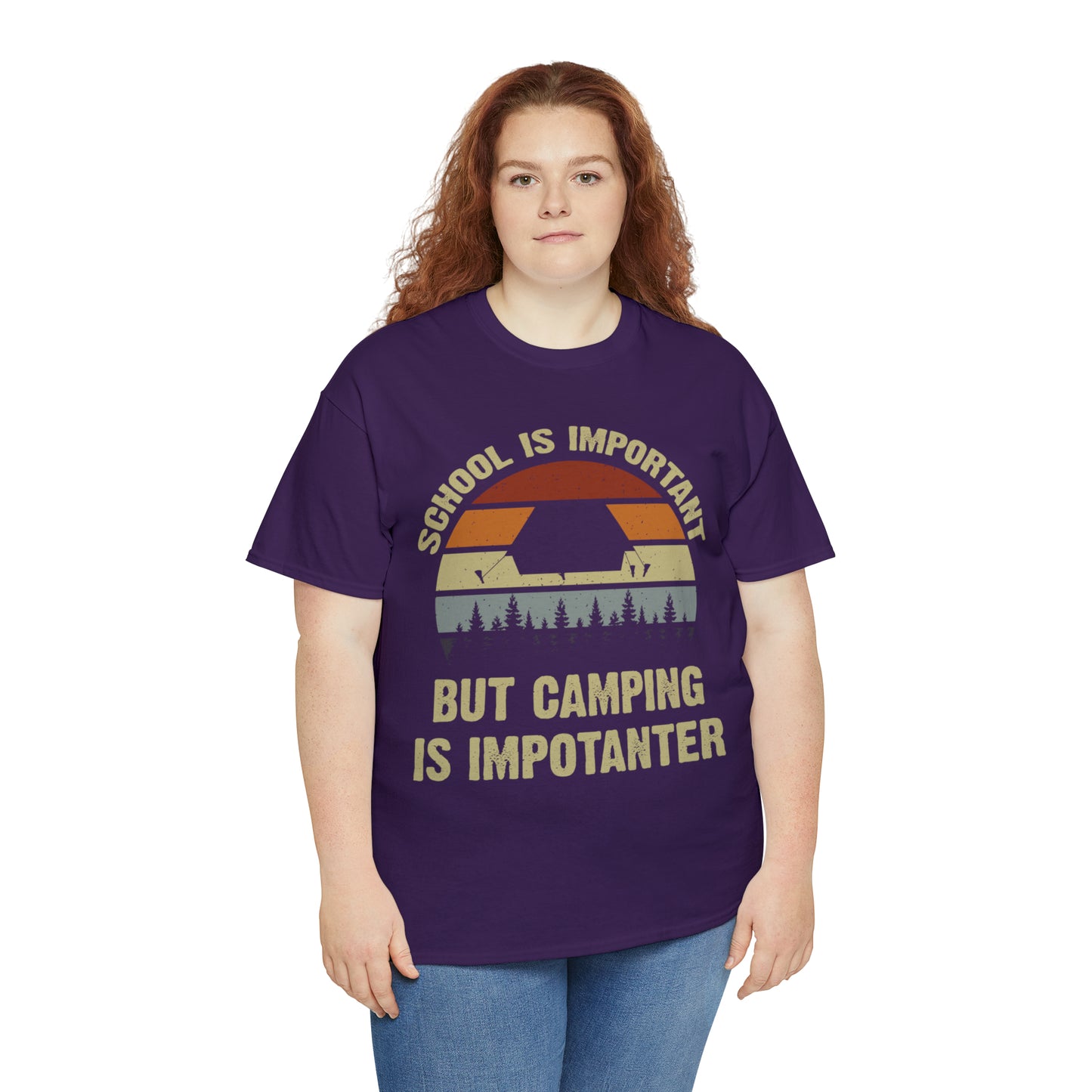 "Camping Is Importanter" T-Shirt - Weave Got Gifts - Unique Gifts You Won’t Find Anywhere Else!