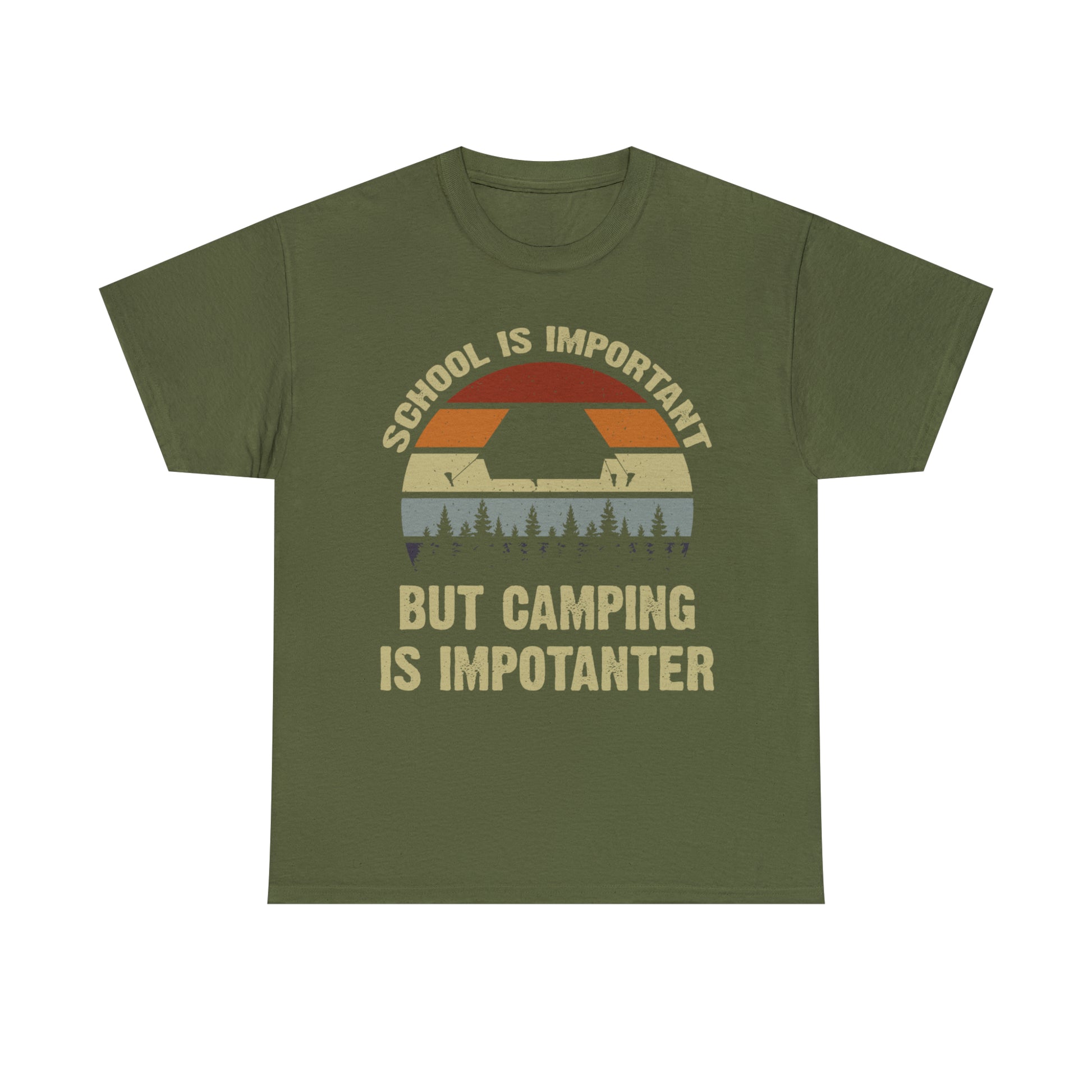 "Camping Is Importanter" T-Shirt - Weave Got Gifts - Unique Gifts You Won’t Find Anywhere Else!