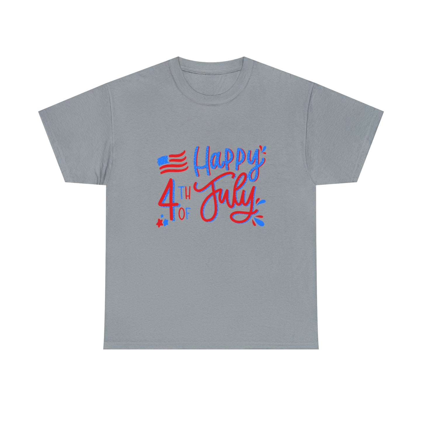 "Happy 4th Of July" T-Shirt - Weave Got Gifts - Unique Gifts You Won’t Find Anywhere Else!