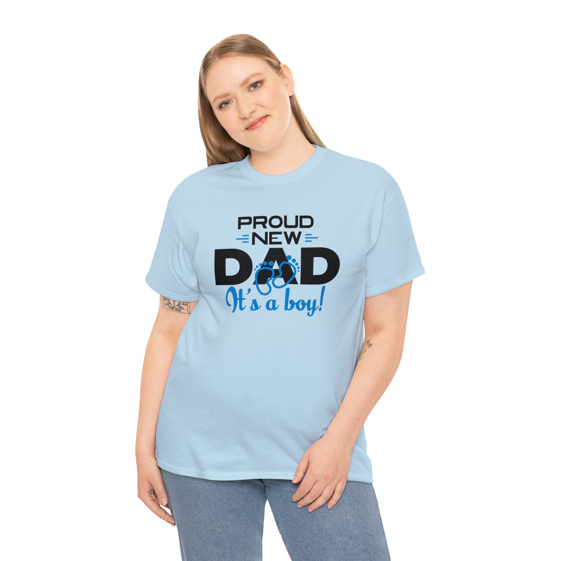 "New Boy Dad" T-Shirt - Weave Got Gifts - Unique Gifts You Won’t Find Anywhere Else!