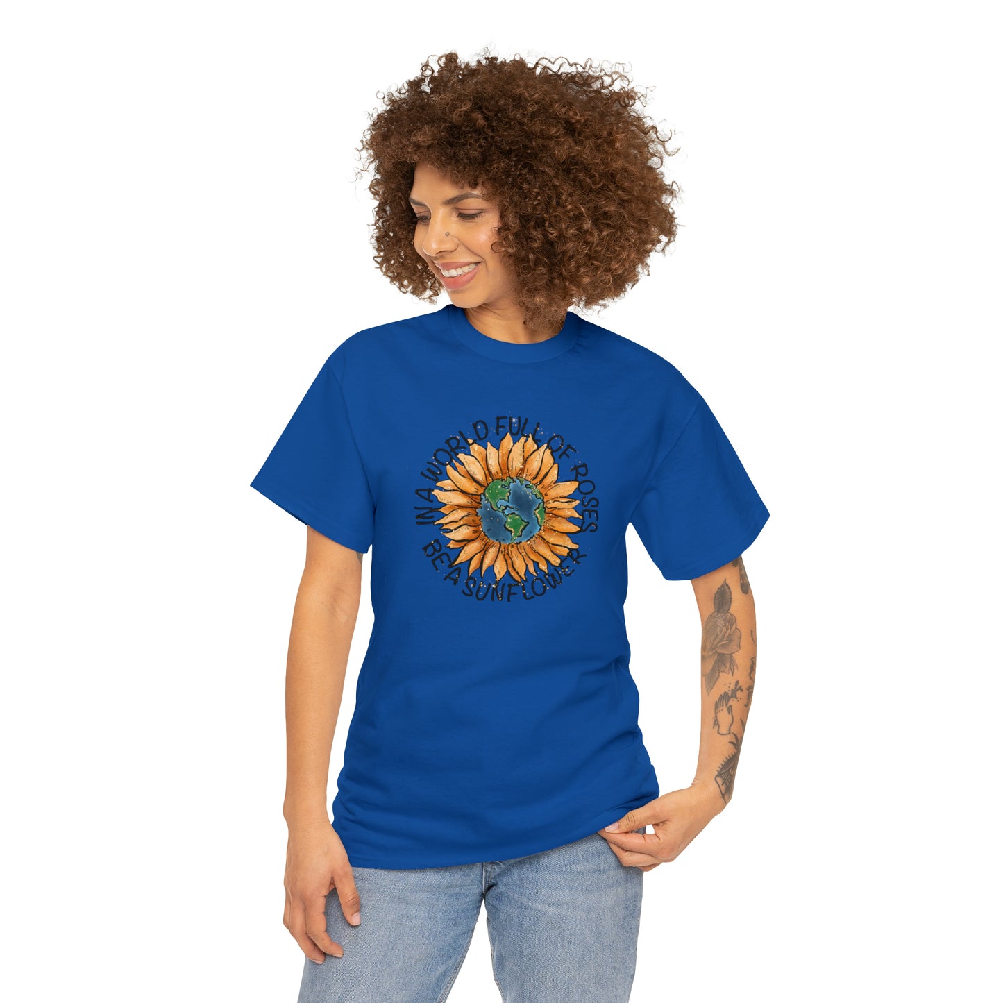 "Be A Sunflower" T-shirt - Weave Got Gifts - Unique Gifts You Won’t Find Anywhere Else!