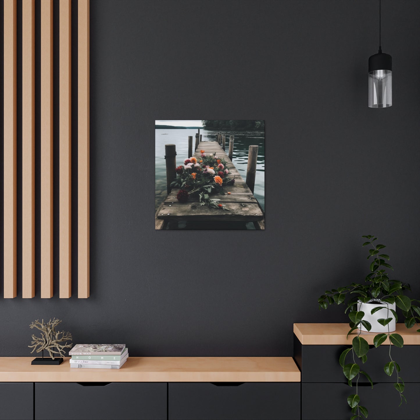 "Romantic Lake Photo" Wall Art - Weave Got Gifts - Unique Gifts You Won’t Find Anywhere Else!