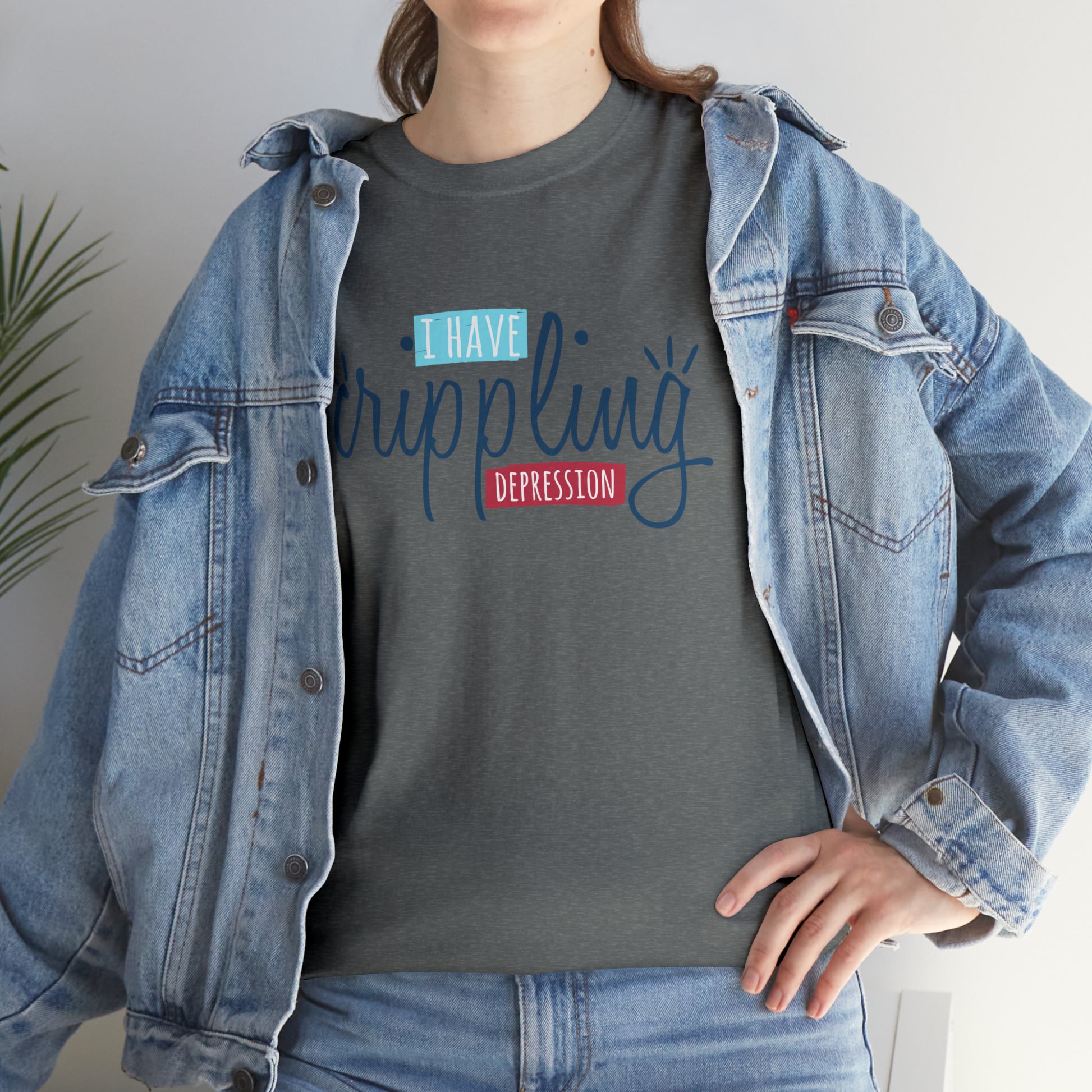 "I Have Crippling Depression" T-Shirt - Weave Got Gifts - Unique Gifts You Won’t Find Anywhere Else!
