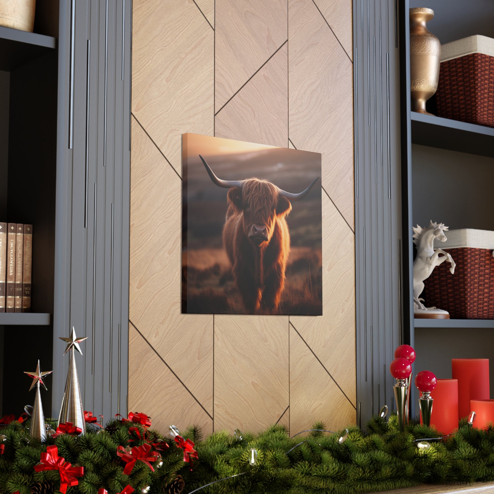 "Highland Cow Photo" Wall Art - Weave Got Gifts - Unique Gifts You Won’t Find Anywhere Else!