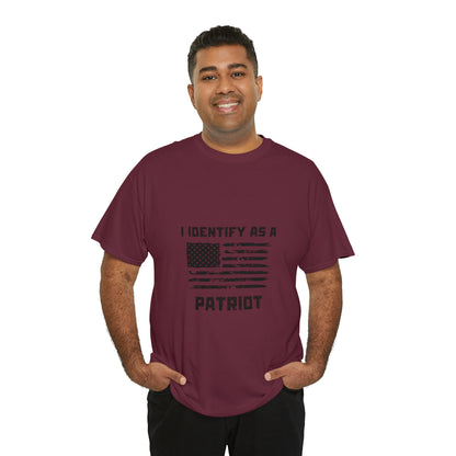 'I Identify As A Patriot" T-Shirt - Weave Got Gifts - Unique Gifts You Won’t Find Anywhere Else!