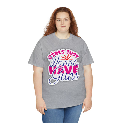 "Girl Just Wanna Have Guns" T-Shirt - Weave Got Gifts - Unique Gifts You Won’t Find Anywhere Else!