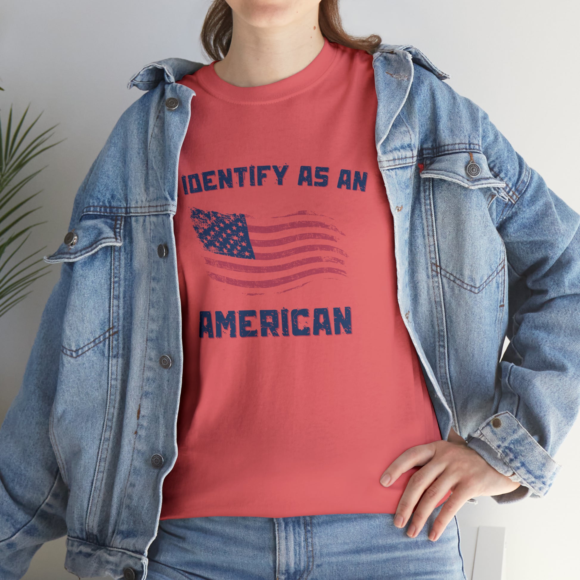 "I Identify As An American" T-Shirt - Weave Got Gifts - Unique Gifts You Won’t Find Anywhere Else!