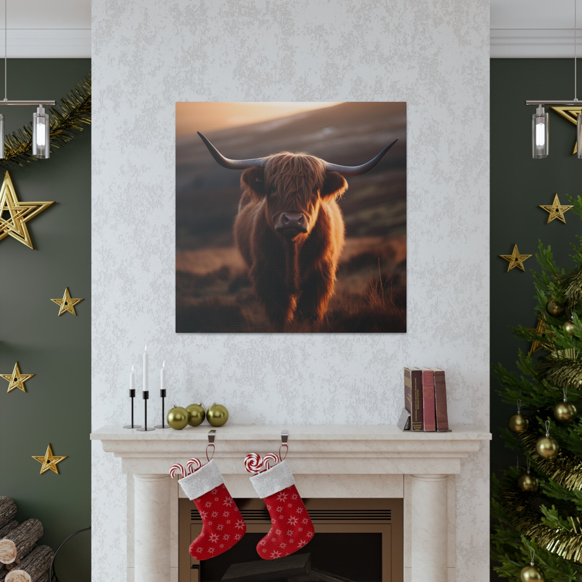 "Highland Cow Photo" Wall Art - Weave Got Gifts - Unique Gifts You Won’t Find Anywhere Else!