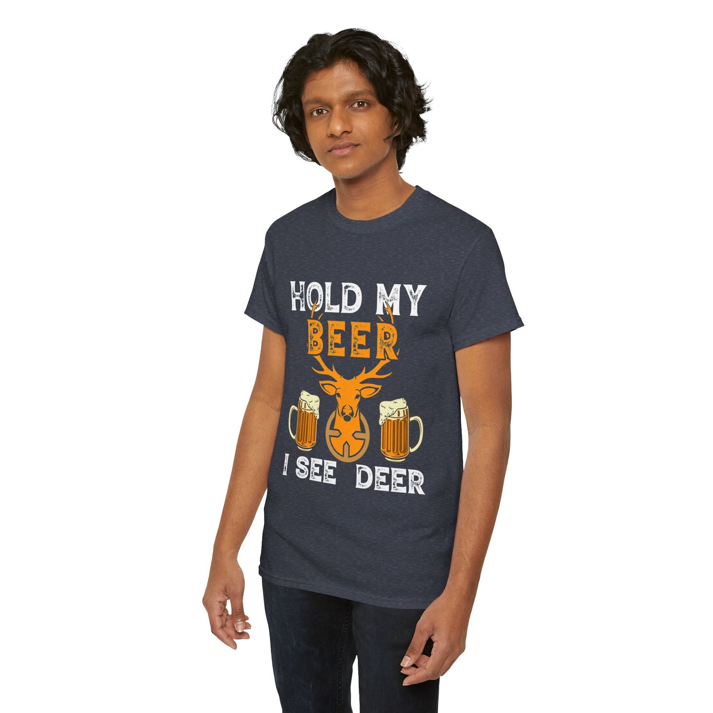 Deer beer shirt ideal for outdoor hunters and beer lovers
