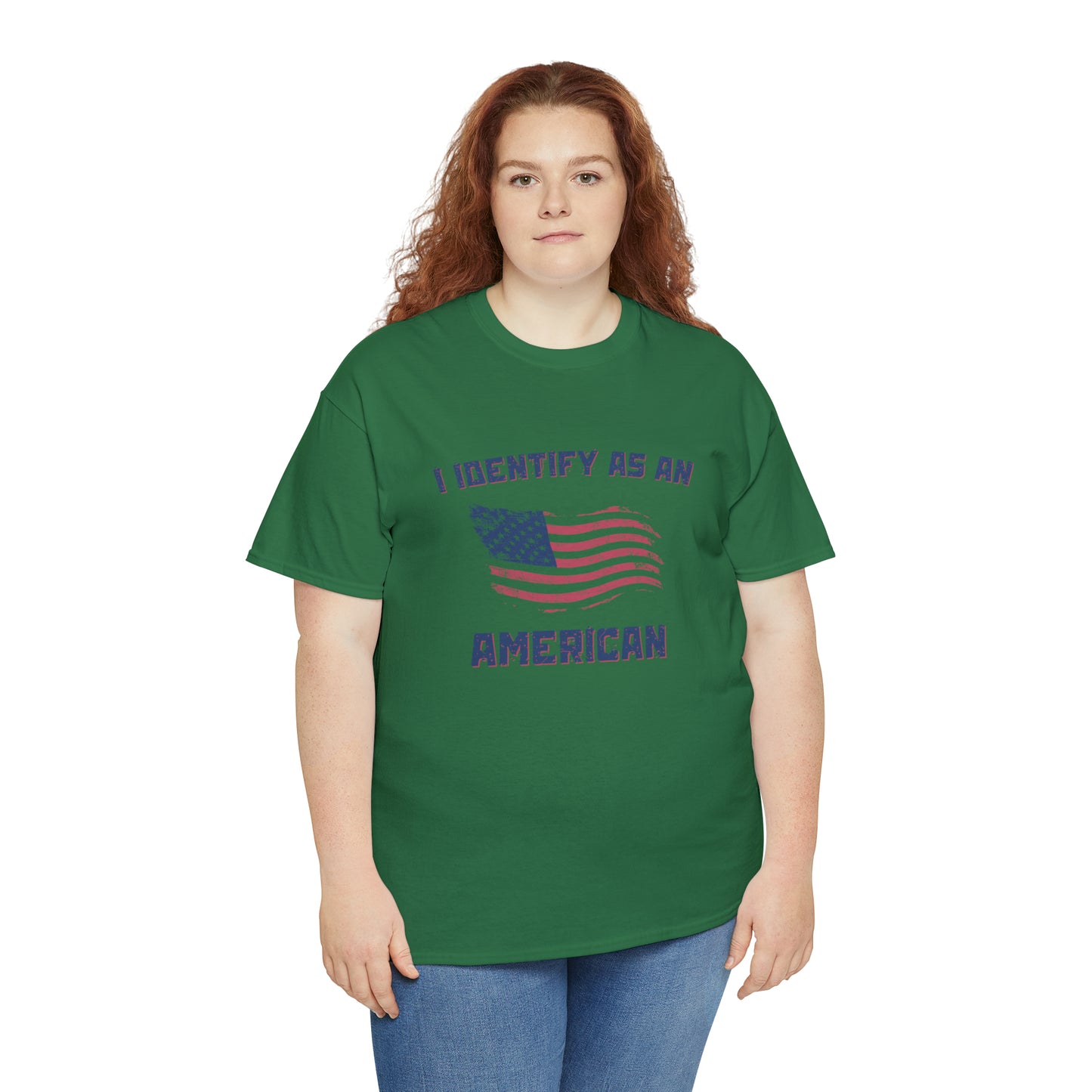 "I Identify As An American" T-Shirt - Weave Got Gifts - Unique Gifts You Won’t Find Anywhere Else!