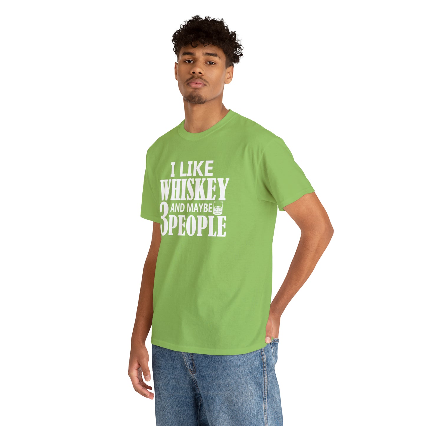 "I Like Whiskey & Like 3 People" T-Shirt - Weave Got Gifts - Unique Gifts You Won’t Find Anywhere Else!