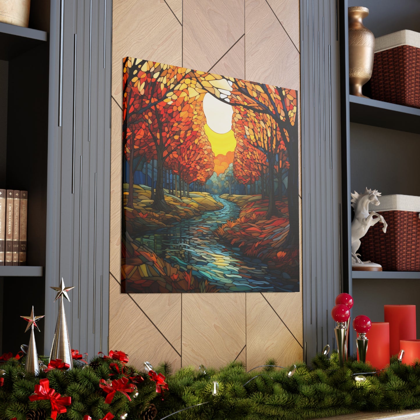 "River Sunset" Wall Art - Weave Got Gifts - Unique Gifts You Won’t Find Anywhere Else!