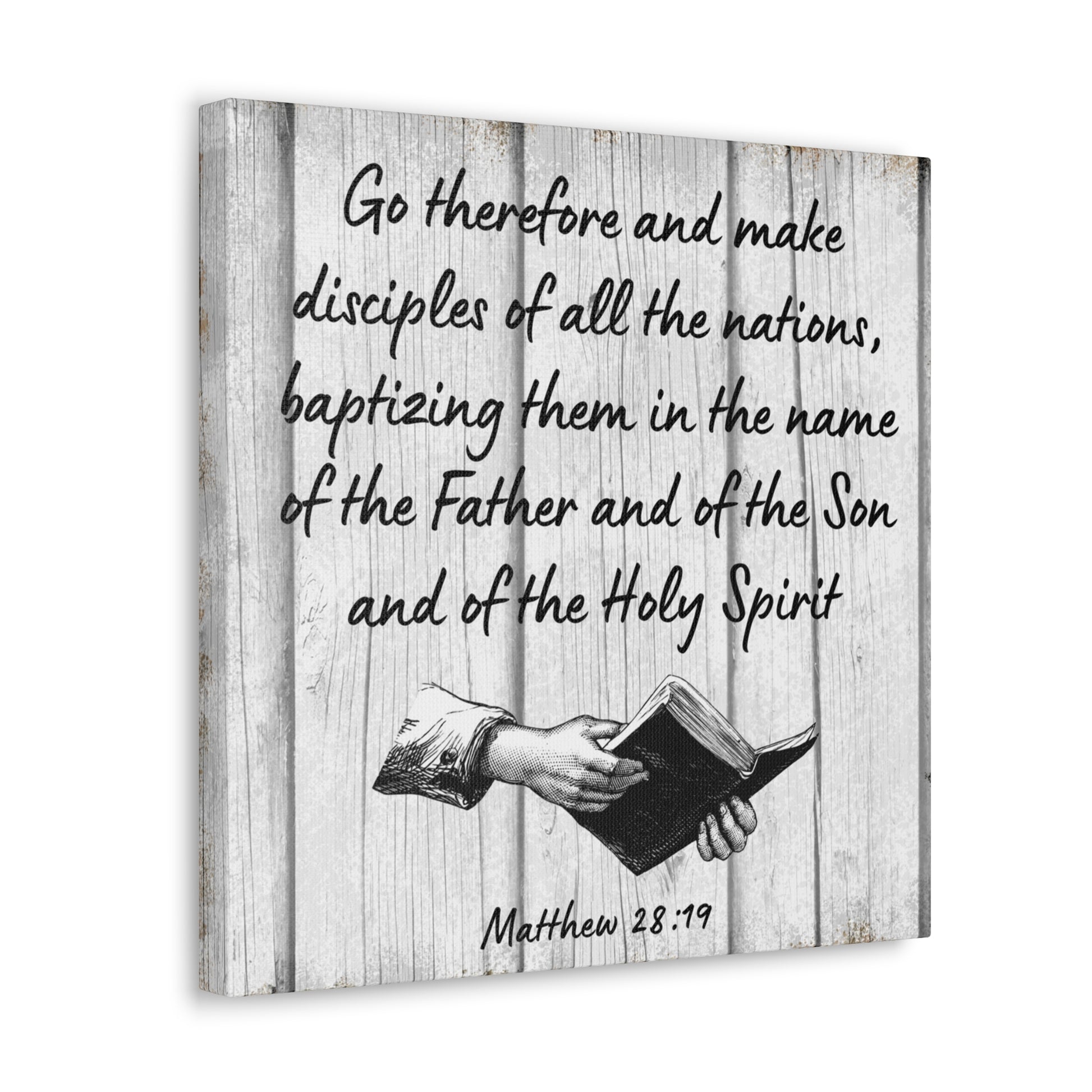 "Go Therefore And Make Disciples" Wall Art - Weave Got Gifts - Unique Gifts You Won’t Find Anywhere Else!